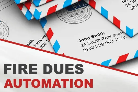 Fire Department Fire Dues Software