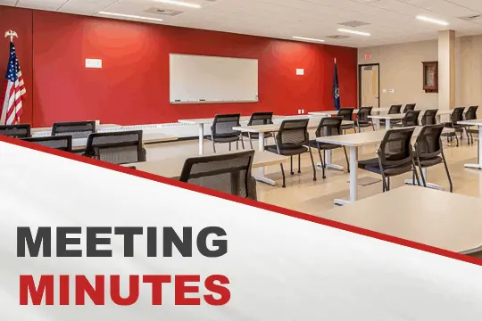 Meeting Minutes Software Fire Department RMS Station Boss